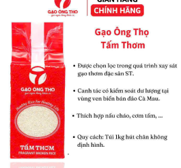 Gạo Tấm thơm ST25