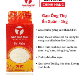 Gạo Én Xuân - túi 1kg