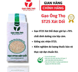 Gạo ST25 xát dối