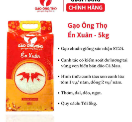 Gạo Én Xuân - túi 5kg