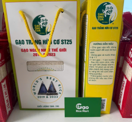 Gạo Trắng Hữu Cơ ST25 Ông Cua 