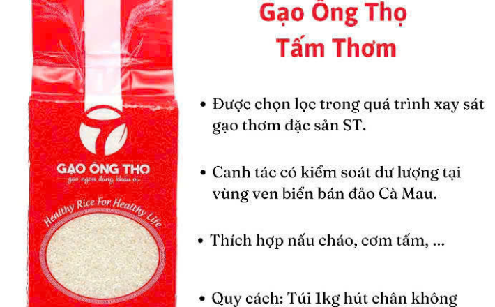 Gạo Tấm thơm ST25