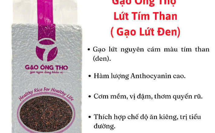 Gạo lứt tím than