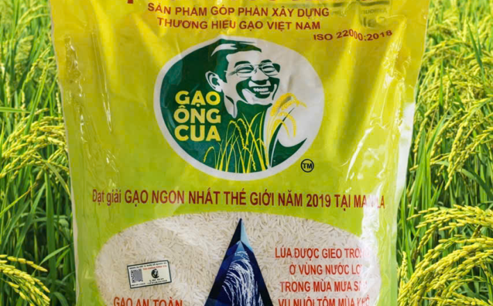 Gạo Ông Cua ST25 Lúa Tôm túi 5kg